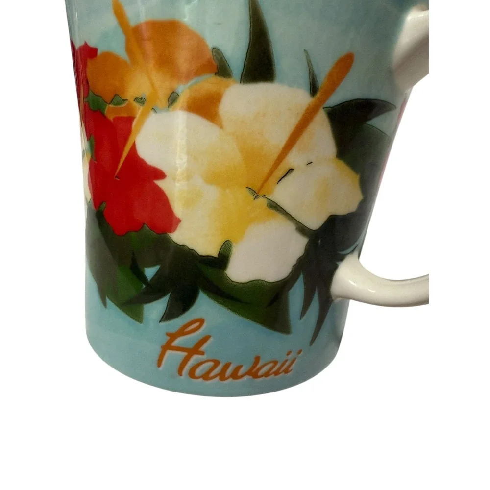 STARBUCKS COFFEE 2010 Hawaii State Travel Bone China Collectible Mug Cup - Picture 4 of 10